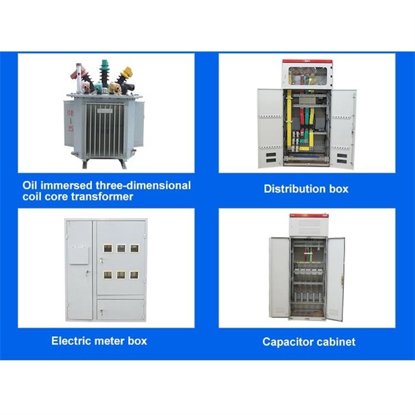 Can multiple electrical distribution boxes be connected in series on a construction site 