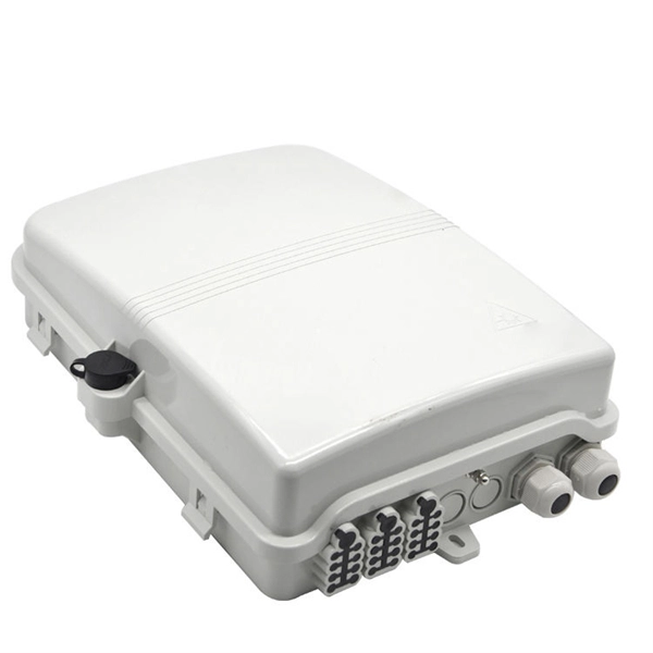 Sequence of fiber optic cable in junction box